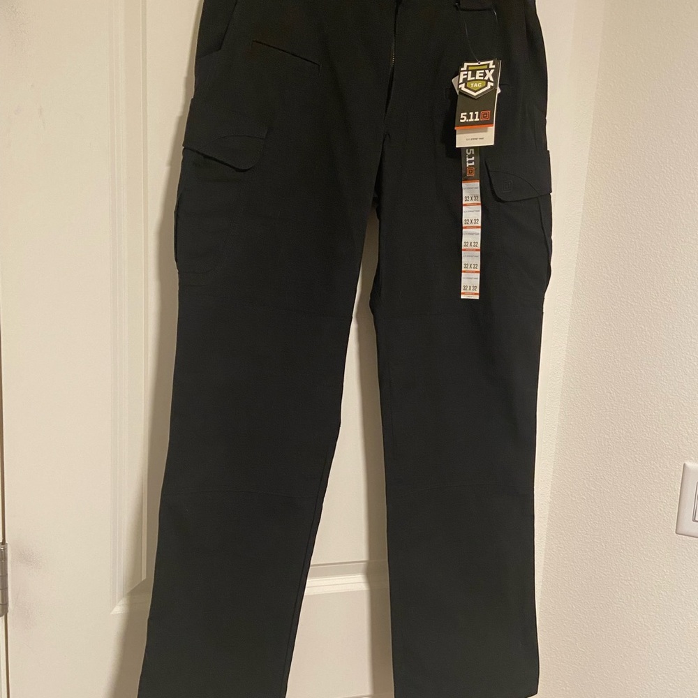 5.11 Stryke Tactical Black Cargo Pants